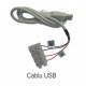 Termostat ambiental cu radiofrecventa RF si WiFi FERROLI CONNECT - cablu USB